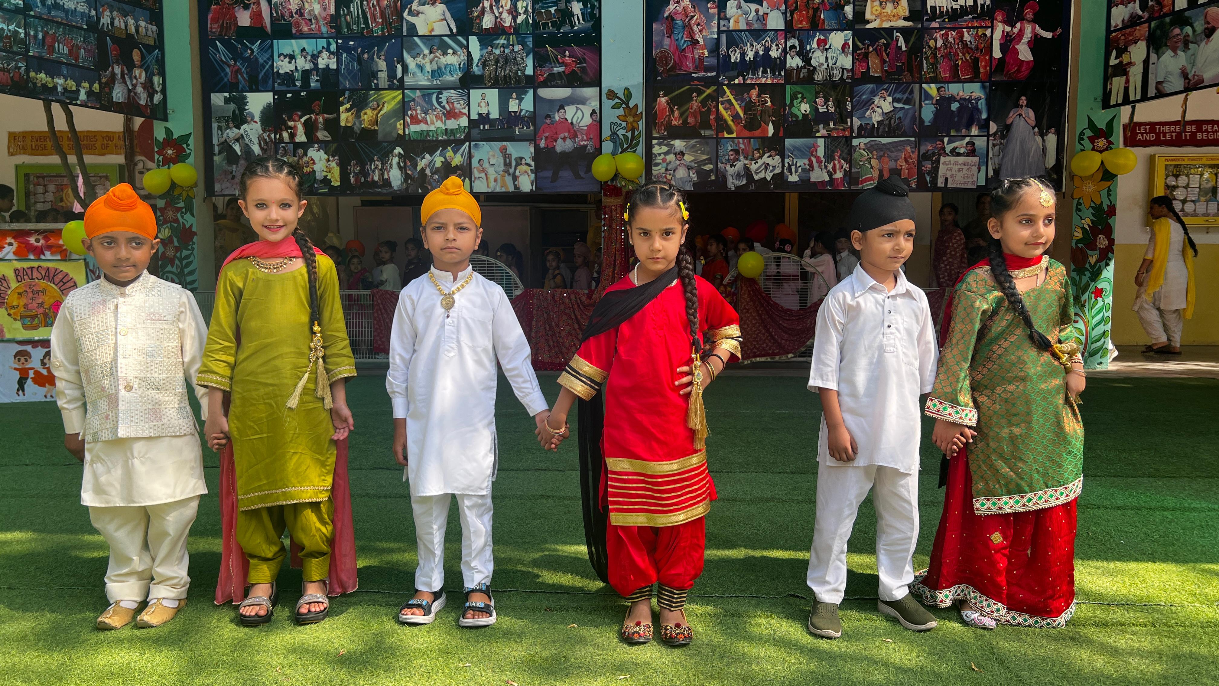 Basant 2025 - Students in cultural attire