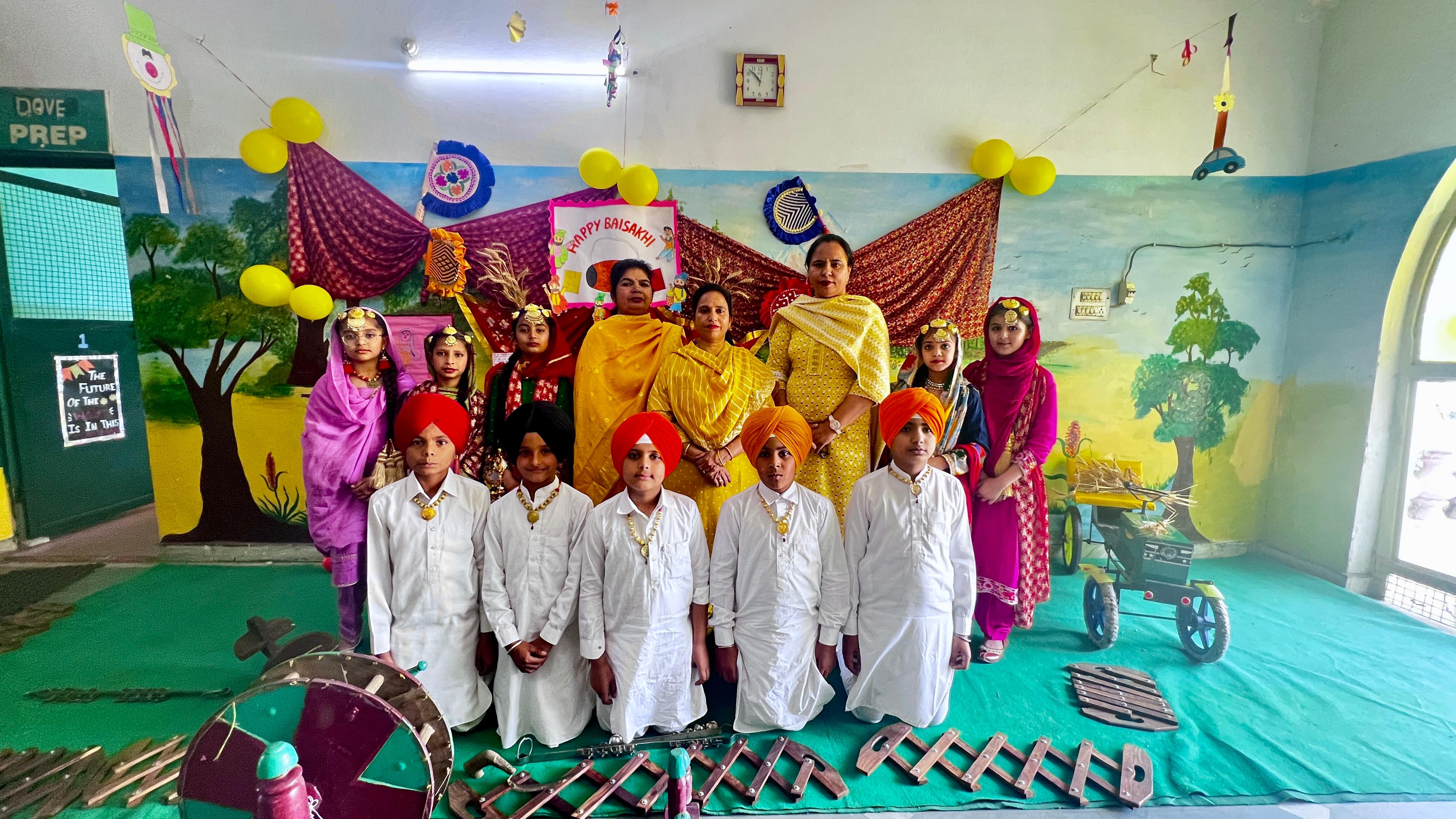 Basant 2025 - Colorful outfits of students
