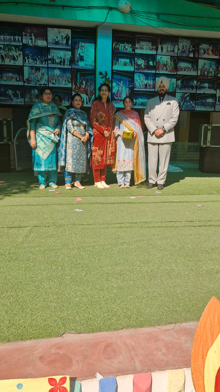 Farewell 2024-25 - Cultural performance on stage