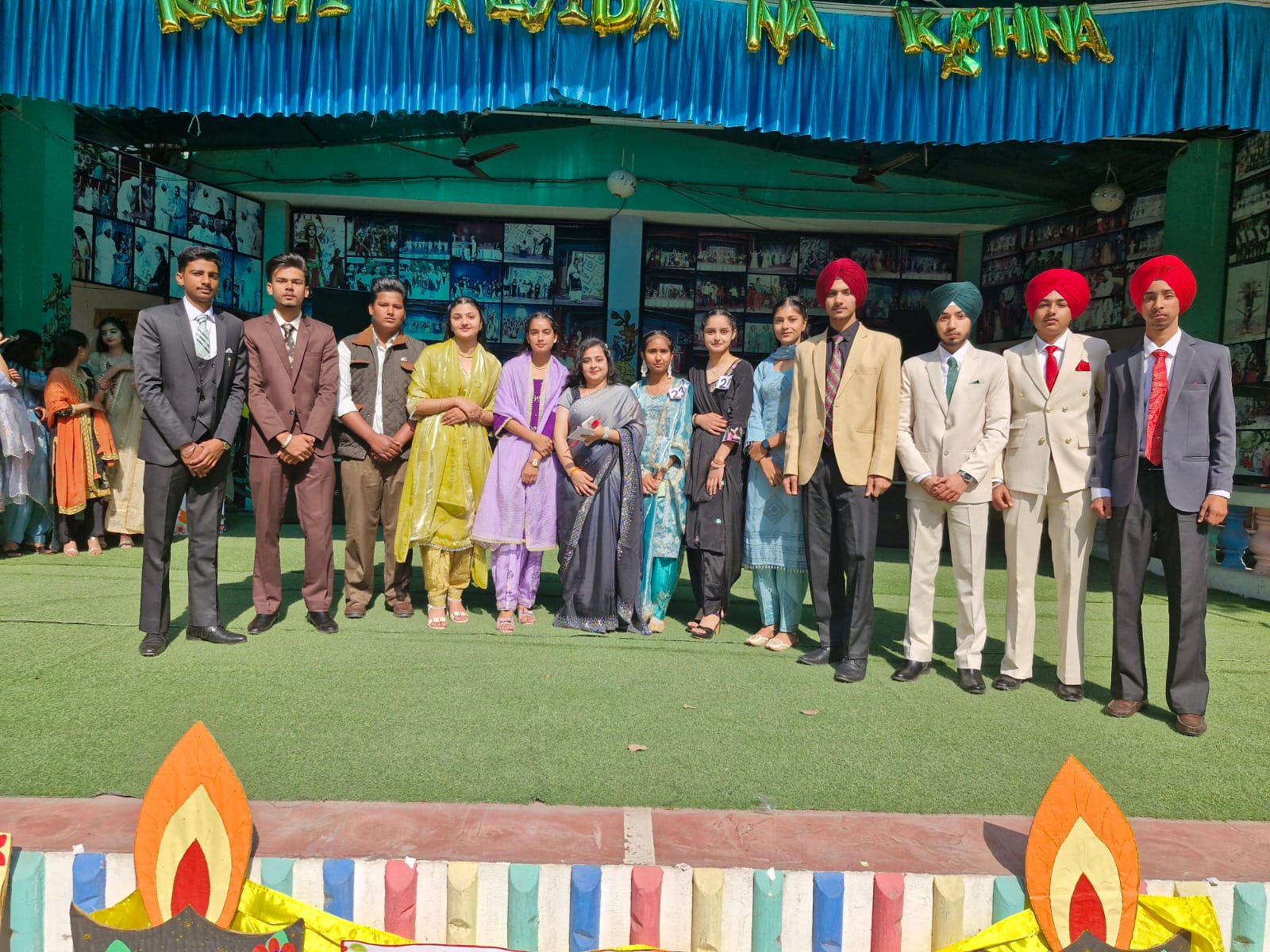 Farewell 2024-25 - Student receiving graduation certificate